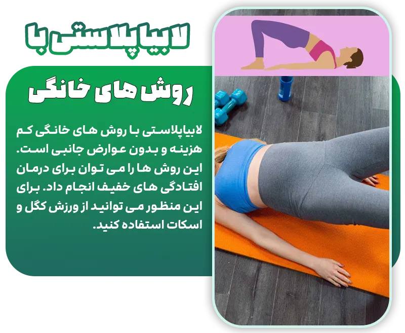 لابیاپلاستی با روش های خانگی