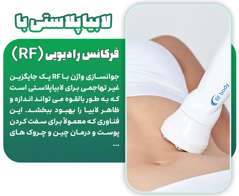 لابیاپلاستی با فرکانس رادیویی (RF)