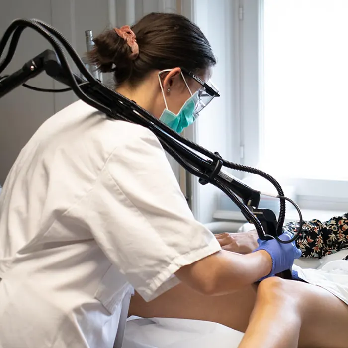 روشن کردن واژن با لیزر