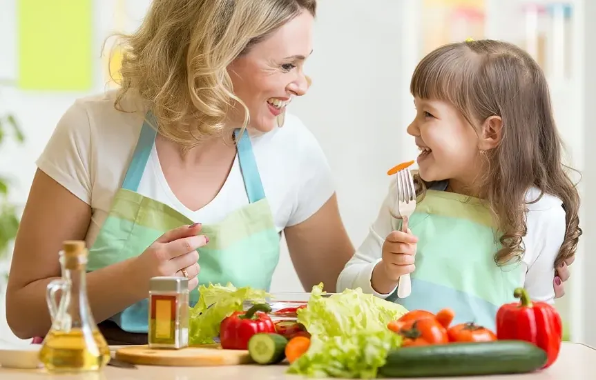 رژیم سالم افزایش قد کودکان