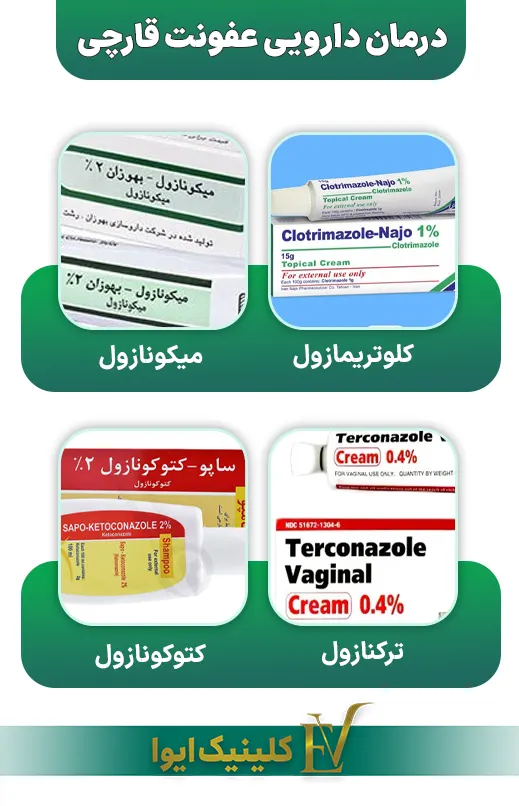 درمان دارویی عفونت قارچی پوست