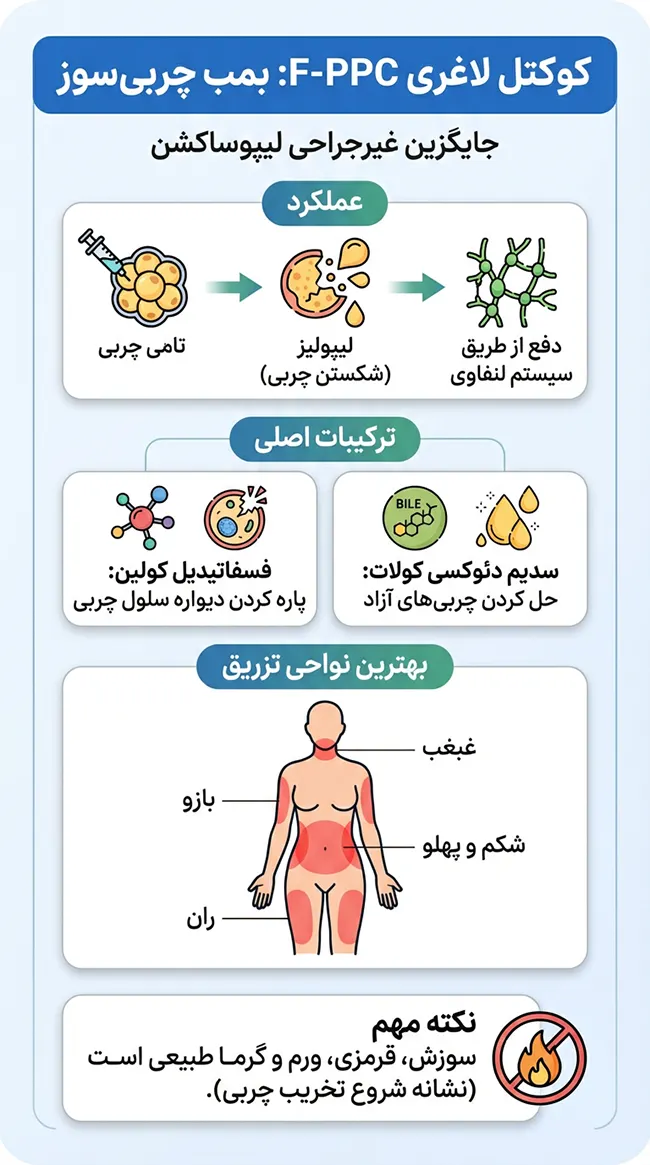 کوکتل لاغری فیوژن F-PPC
