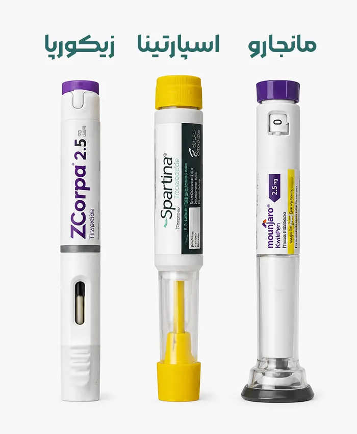 مقایسه آمپول زیکورپا، اسپارتینا و مانجارو