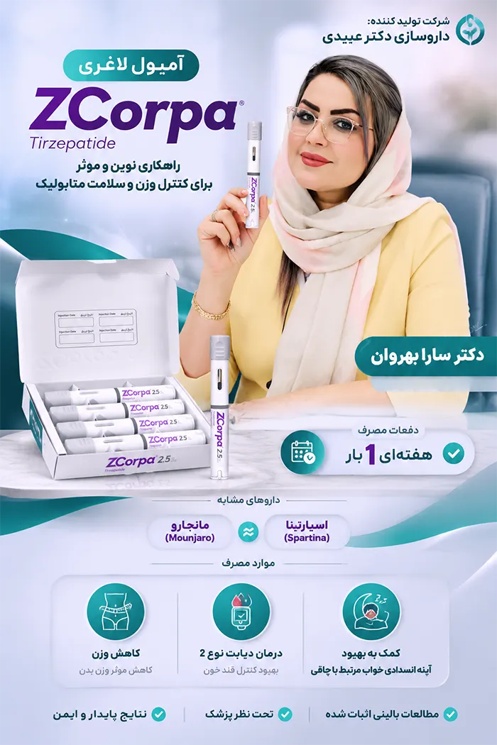 تزریق آمپول زیکورپا