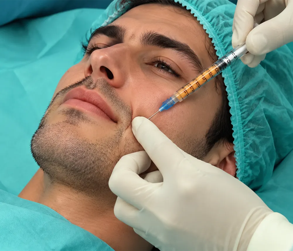 تزریق چربی خط خنده